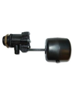 FLOTADOR CON VALVULA DE PLASTICO Y FILTRO 3/4" M